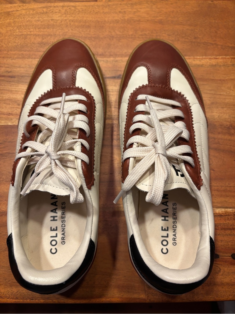 Cole Haan GrandSeries Leather Sneakers - Size 9 (B)